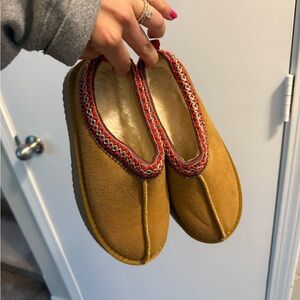 Cozy Tan Slip-On Women's Shoes